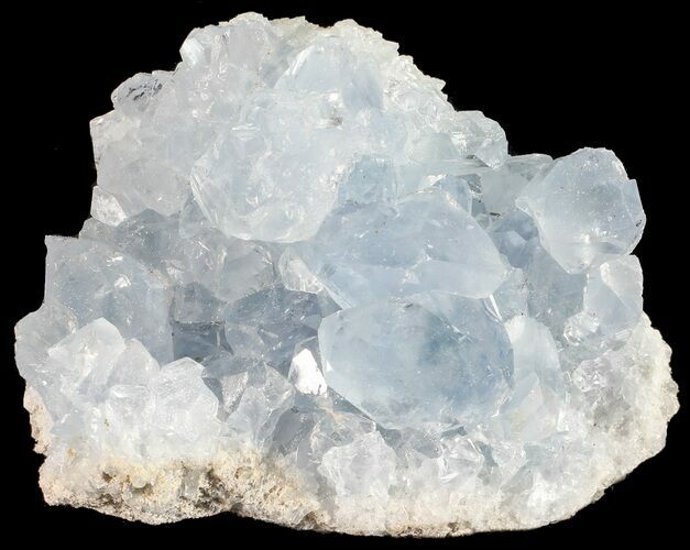 Sky Blue Celestine (Celestite) Crystal Cluster - Madagascar #54820